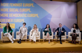 ep conferencia sobre la europa social organizada por el ministerio de trabajo con la vicepresidenta