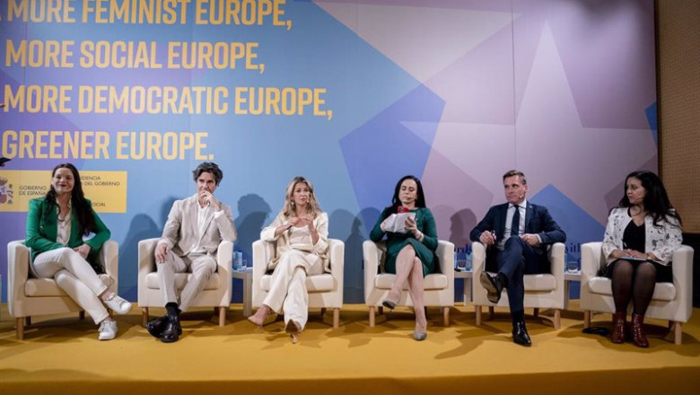 ep conferencia sobre la europa social organizada por el ministerio de trabajo con la vicepresidenta ep conferencia sobre la europa social organizada por el ministerio de trabajo con la vicepresidenta