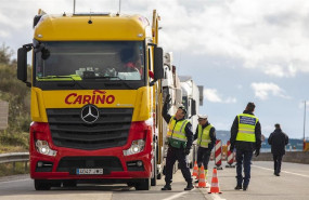 ep control terrestre en la frontera de ayamonte con portugal