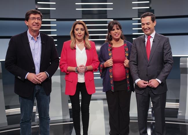Debate electoral en TVE | Eduardo Briones - Europa Press ep debate electoraltve