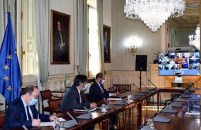 ep el ministro de funcion publica miquel iceta preside la reunion de la comision superior de