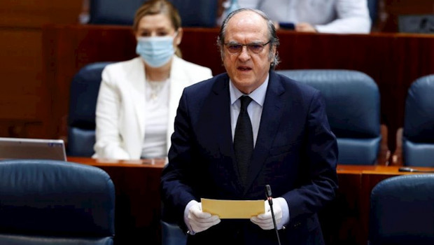 ep el portavoz del grupo socialista angel gabilondo en el pleno de la asamblea de madrid archivo