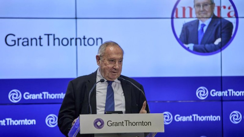 El presidente de la Cámara de Comercio de España, José Luis Bonet, clausura las jornadas "Fondos Europeos: tiempo para la acción". | Jesús Hellín - Europa Press ep el presidente de la camara de comercio de espana jose luis bonet clausura las jornadas fondos