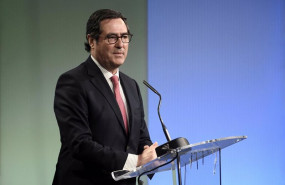 ep el presidente de la ceoe antonio garamendi interviene en la presentacion de la alianza por la