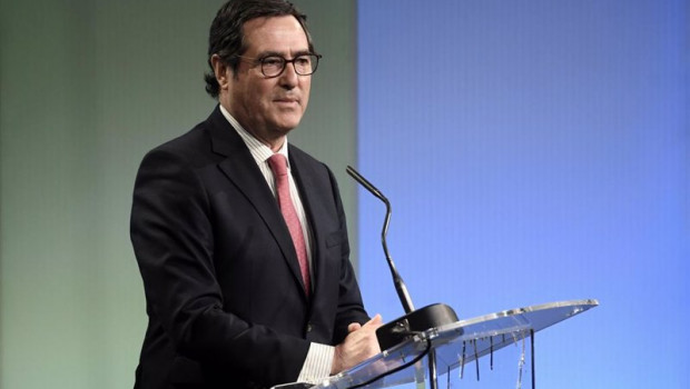 ep el presidente de la ceoe antonio garamendi interviene en la presentacion de la alianza por la