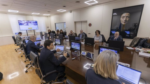 ep el secretario de estado de la seguridad social y pensiones borja suarez en la reunion de la