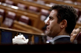ep el secretario general del pp teodoro garcia egea en el pleno del congrsoo sobre el coronavirus