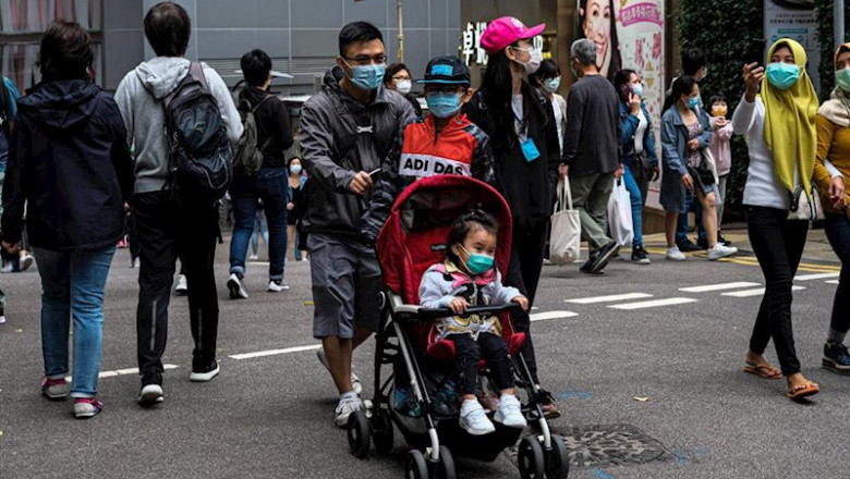 Gente paseando por las calles de Hong Kong | Keith Tsuji/ZUMA Wire/dpa ep gente paseando por las calles de hong kong