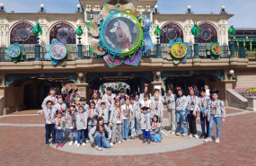 ep iberia y disneyland paris celebran el 75 aniversario de la ruta madrid paris invitando a ninos de