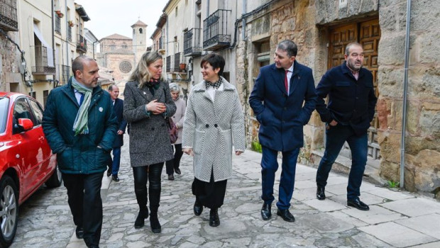 ep la ministra de vivienda y agenda urbana isabel rodriguez en siguenza