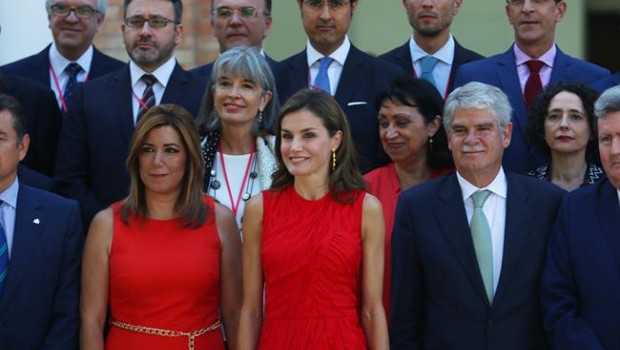 ep la reina letiziasusana diazreunion anualinstituto cervantes enmalaga