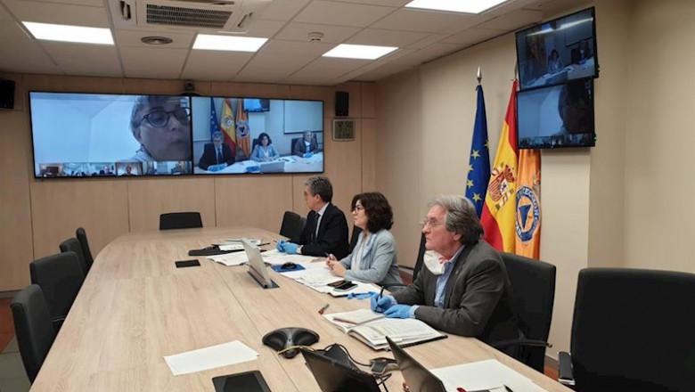 ep la subsecretaria de interio isabel goicoechea en la reunion telematica del comite estatal de ep la subsecretaria de interio isabel goicoechea en la reunion telematica del comite estatal de