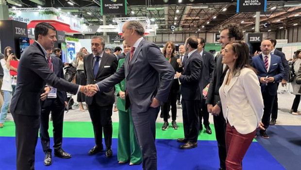 ep lopez valverde ha inaugurado hoy en ifema la feria tecnologica internacional madrid tech show