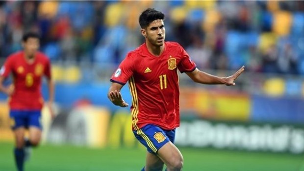 ep marco asensio celebragolla seleccion espanola sub-21