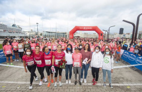 ep mas de 2500 participantes participan en a coruna en la carrera de la mujer central lechera
