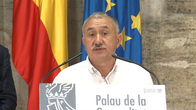 Pepe Álvarez (UGT): Plantear unas nuevas elecciones sería un error