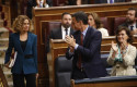 ep presidente pedro sanchez aplaudemeritxell batetser elegida presidentacongreso ep presidente pedro sanchez aplaudemeritxell batetser elegida presidentacongreso