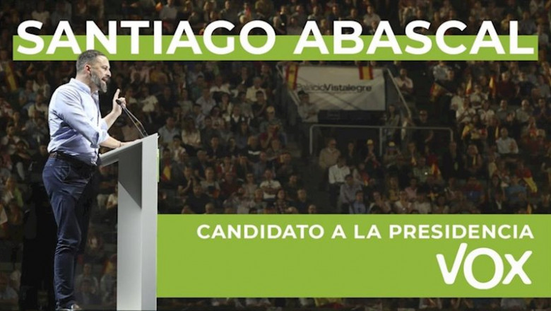 Santiago Abascal presenta su candidatura para presidir Vox | TWITTER SANTIAGO ABASCAL ep santiago abascal presenta su candidatura para presidir vox