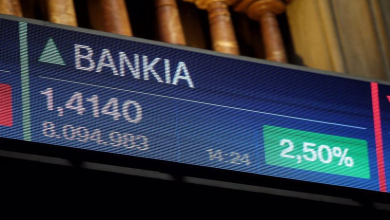 Valores de Bankia en los paneles del Palacio de la Bolsa, en Madrid, (España), a 16 de septiembre de 2020 | Eduardo Parra - Europa Press ep valores de bankia en los paneles del palacio de la bolsa en madrid espana a 16 de septiembre de