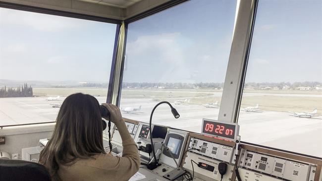 Vista del Aeropuerto de Córdoba desde su torre de control | AENA/ARCHIVO ep vistaaeropuertocordobasu torrecontrol