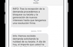 1651072074 sms de wizink ejemplo de un cliente de reclamadores