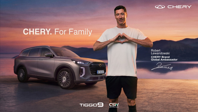 Robert Lewandowski, CHERY Brand Global Ambassador chery 20260720145021