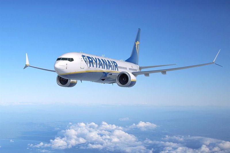 El tráfico de Ryanair de agosto crece un 52%, hasta los 16,9 millones de pasajeros