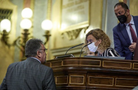ep archivo   el diputado de foro asturias isidro manuel martinez oblanca conversa con la presidenta