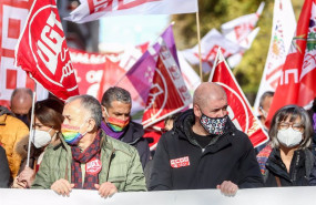 ep archivo   el secretario general de ugt pepe alvarez i y el secretario general de ccoo unai sordo