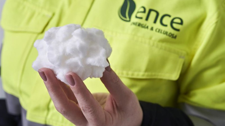 Archivo - Ence inicia la homologación de su primera línea de producción de celulosa fluff en la biofábrica de Navia | ENCE - Archivo ep archivo ence inicia la homologacion de su primera linea de produccion de celulosa fluff en la