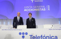 ep archivo   i d el consejero delegado de telefonica angel vila boix y el presidente de telefonica