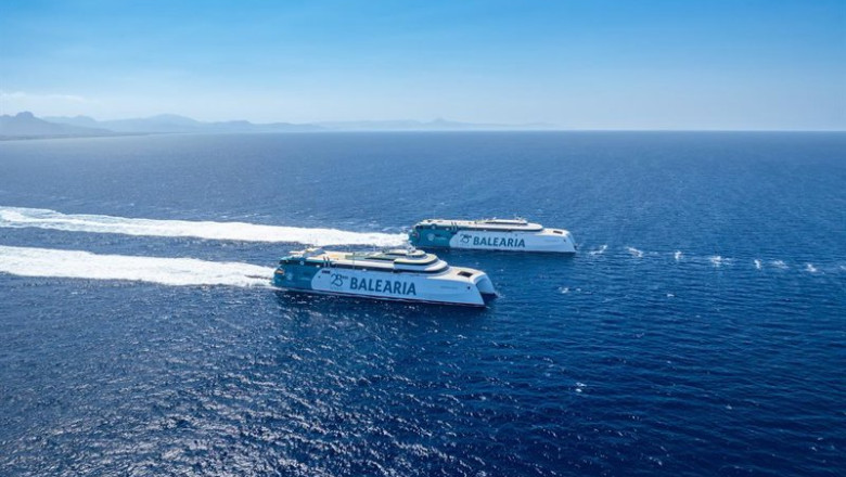 ep archivo   imagen de fast ferries de baleria