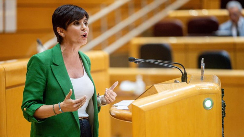 ep archivo   la ministra de vivienda y agenda urbana isabel rodriguez interviene durante un pleno en