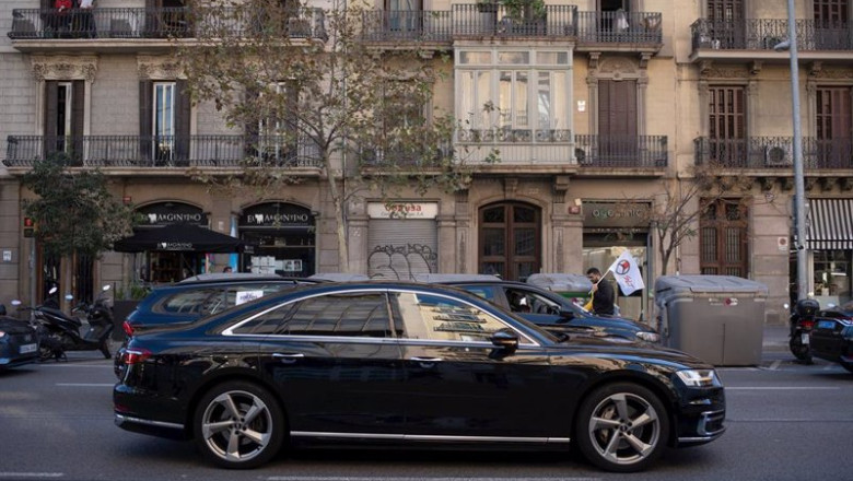 ep archivo un coche del sector de la vtc ep archivo un coche del sector de la vtc