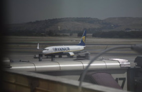 ep aviones de ryanair en el aeropuerto de madrid-barajas adolfo suarez durante la huelga del
