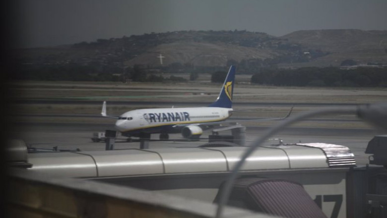ep aviones de ryanair en el aeropuerto de madrid-barajas adolfo suarez durante la huelga del ep aviones de ryanair en el aeropuerto de madrid-barajas adolfo suarez durante la huelga del