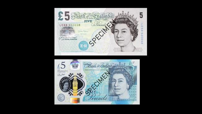 Billetes cinco libras | BANCO DE INGLATERRA ep billetes cinco libras