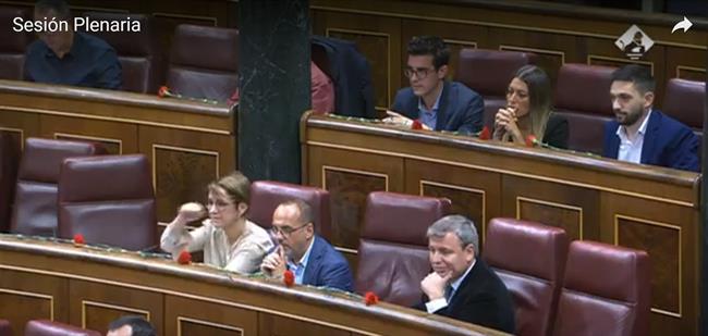 Corte de mangas de Lourdes Ciuró, diputada del PDeCAT | EUROPA PRESS ep cortemangaslourdes ciuro diputadapdecat