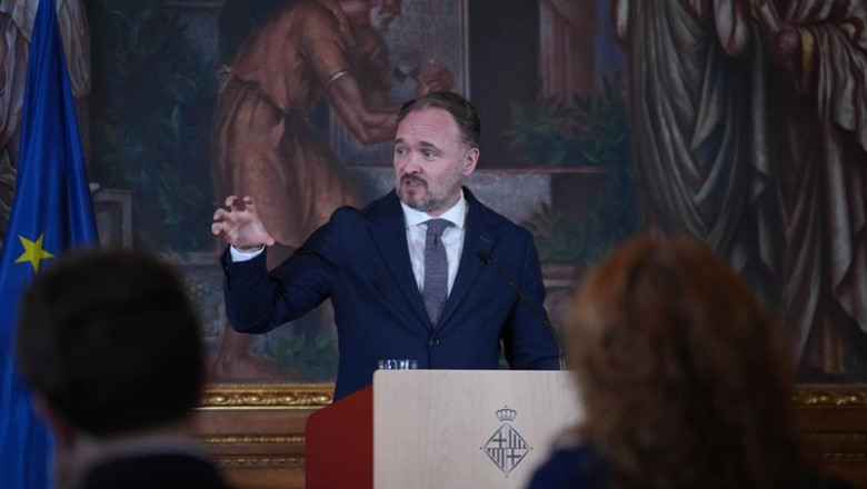 ep el comisario europeo de energia y vivienda dan jorgensen ofrece declaraciones a los medios tras