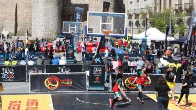 El Plaza 3x3 CaixaBank 2019 reúne a casi 200 jugadores en Ávila | FEB - Archivo ep el plaza 3x3 caixabank 2019 reune a casi 200 jugadores en avila