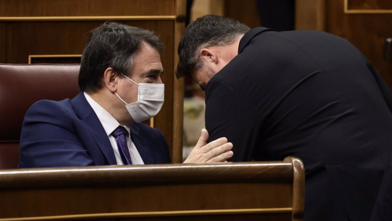 ep el portavoz del pnv en el congreso de los diputados aitor esteban i conversa con el portavoz