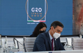 ep el presidente del gobierno de espana pedro sanchez en la segunda jornada de la cumbre del g20 a