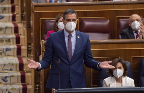 ep el presidente del gobierno pedro sanchez interviene en una sesion de control al gobierno