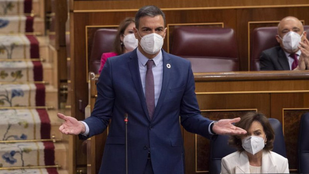 ep el presidente del gobierno pedro sanchez interviene en una sesion de control al gobierno