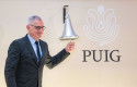ep el presidente y consejero delegado de puig marc puig durante el toque de campana de la empresa