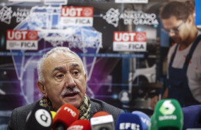 ep el secretario general de ugt pepe alvarez se ha mostrado optimista respecto al futuro de la