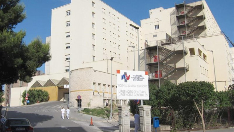 ep entrada de urgencias del hospital general de alicante