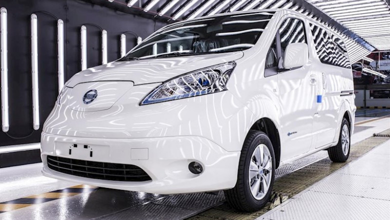 ep fabricacion de la furgoneta electrica env200 en la planta de nissan en barcelona ep fabricacion de la furgoneta electrica env200 en la planta de nissan en barcelona