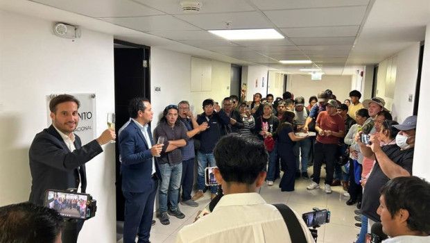 ep foto de la inauguracion de las nuevas oficinas de talento grupo internacional en peru