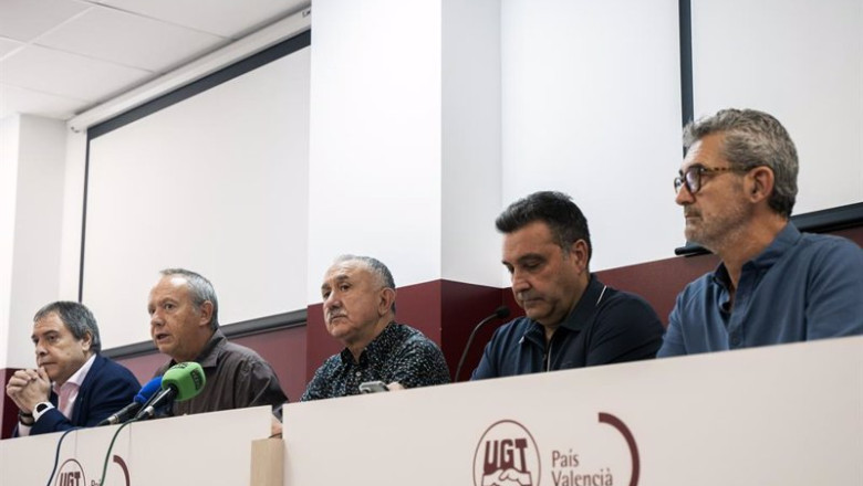 ep i d el secretario general de ugt fica mariano hoya el secretario general de ugt pv ismael saez el ep i d el secretario general de ugt fica mariano hoya el secretario general de ugt pv ismael saez el